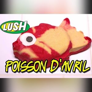 🧚‍♀️🌟LUSH Poisson D'Avril RARE 2018 DISCONTINUED Bubble Bar NWT